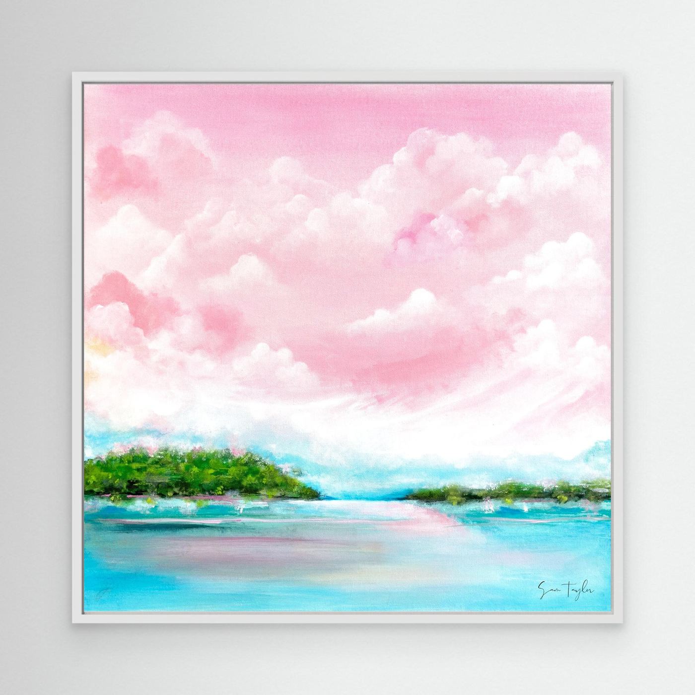 Where The Sky Softens - Canvas Art Print