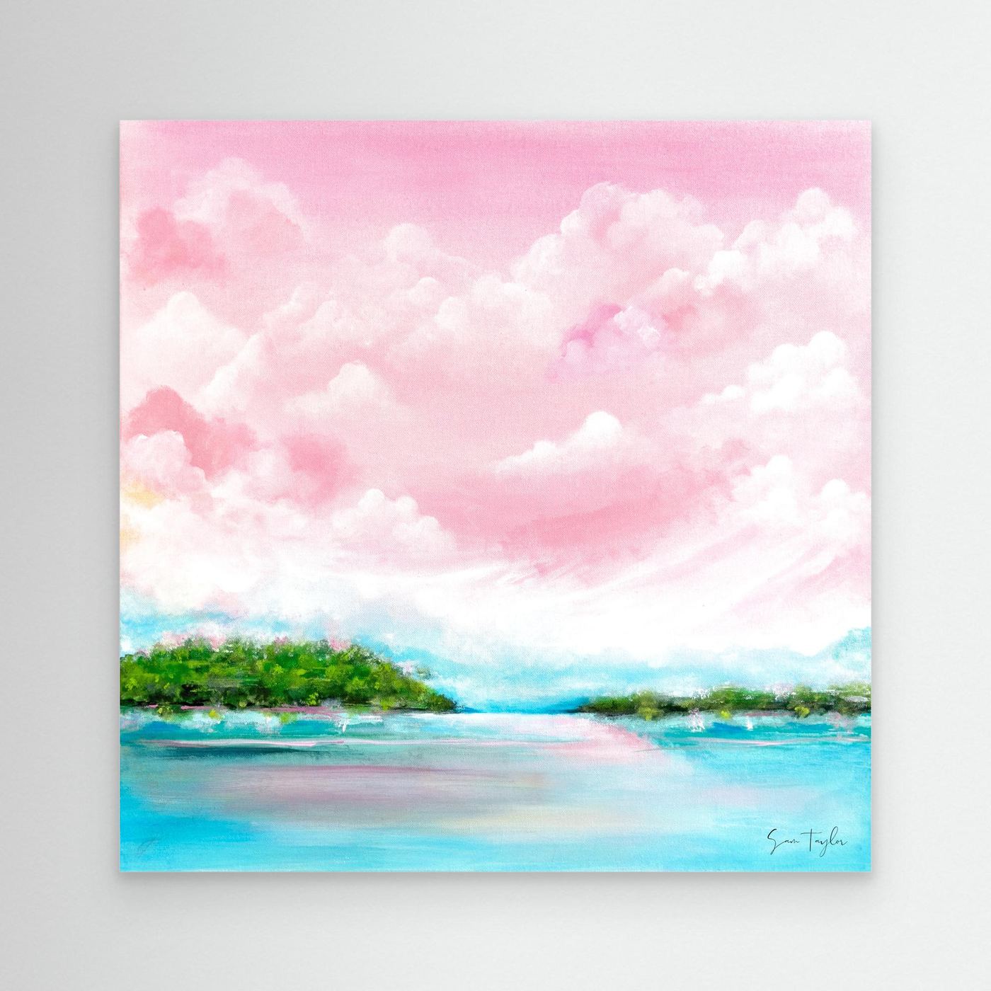 Where The Sky Softens - Canvas Art Print