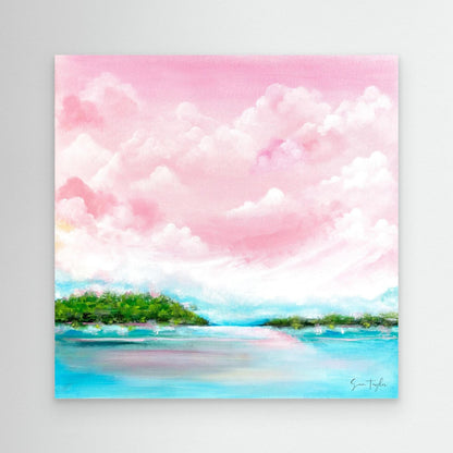 Where The Sky Softens - Canvas Art Print