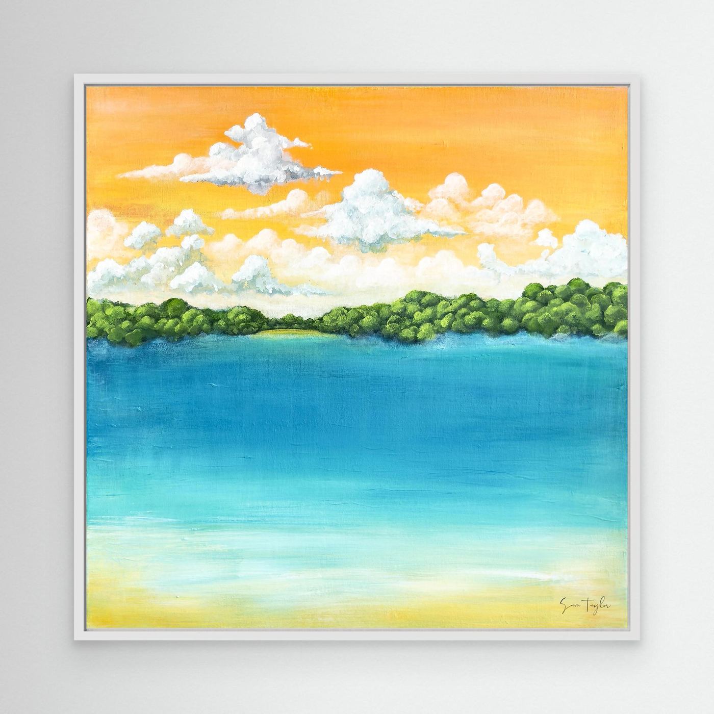 Golden Tide - Canvas Art Print