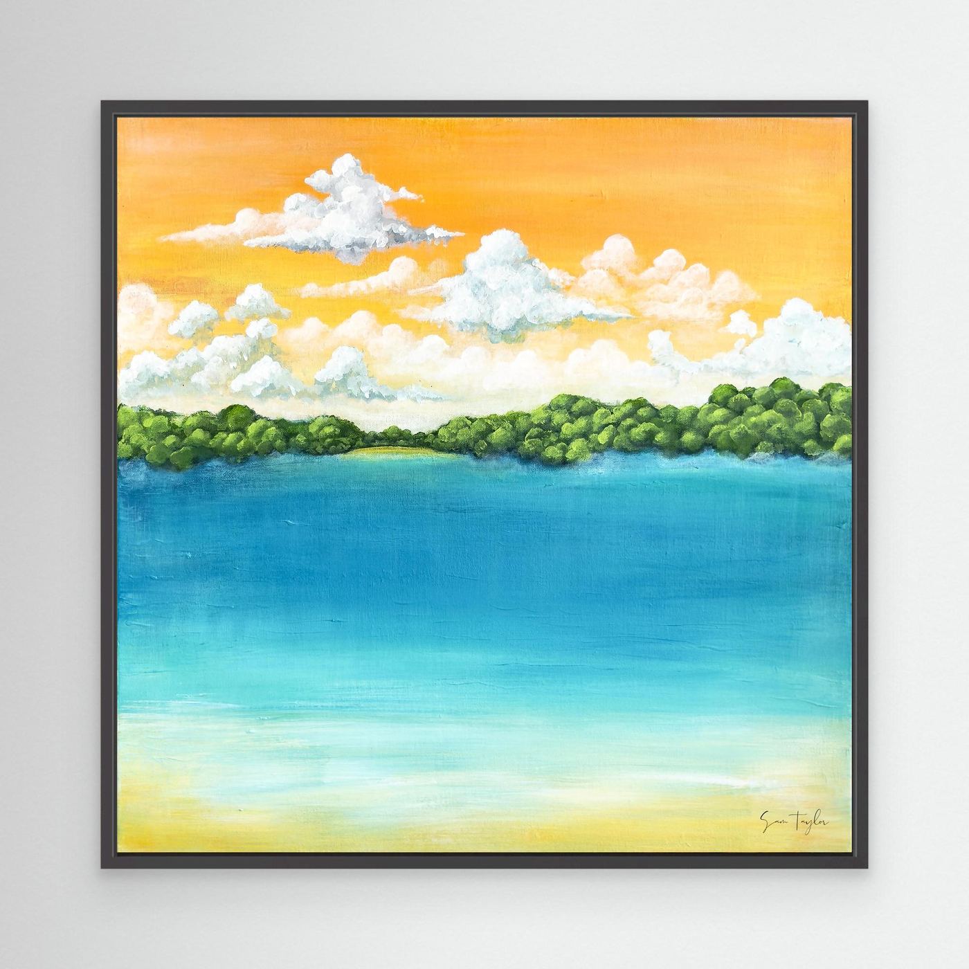Golden Tide - Canvas Art Print