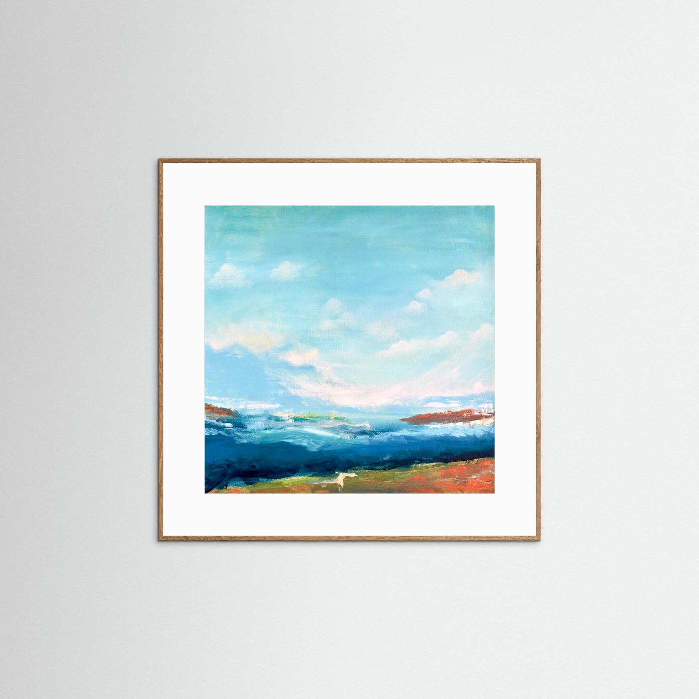 Into The Quiet Light - Paper Art Print