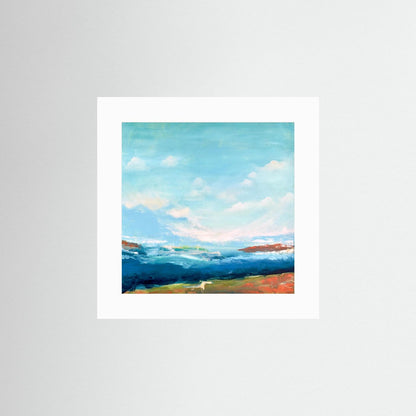Into The Quiet Light - Paper Art Print