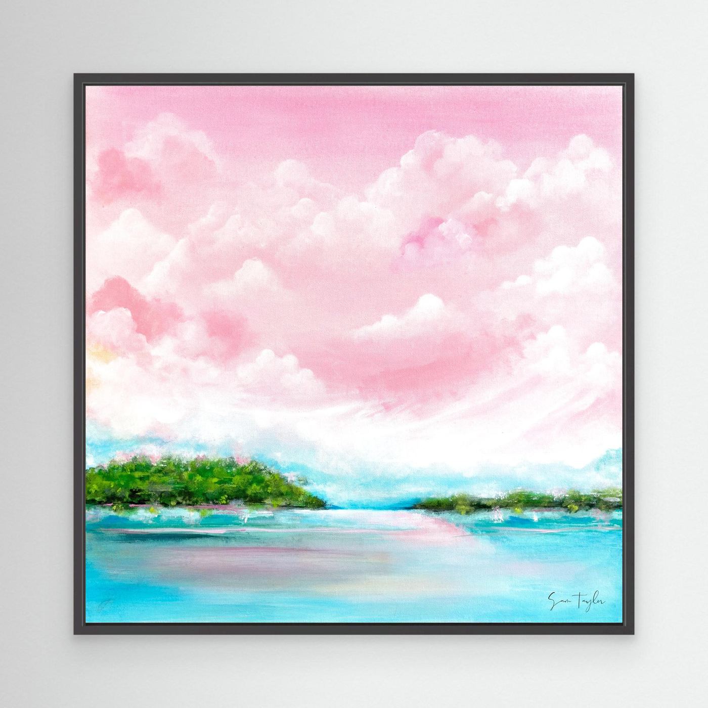 Where The Sky Softens - Canvas Art Print
