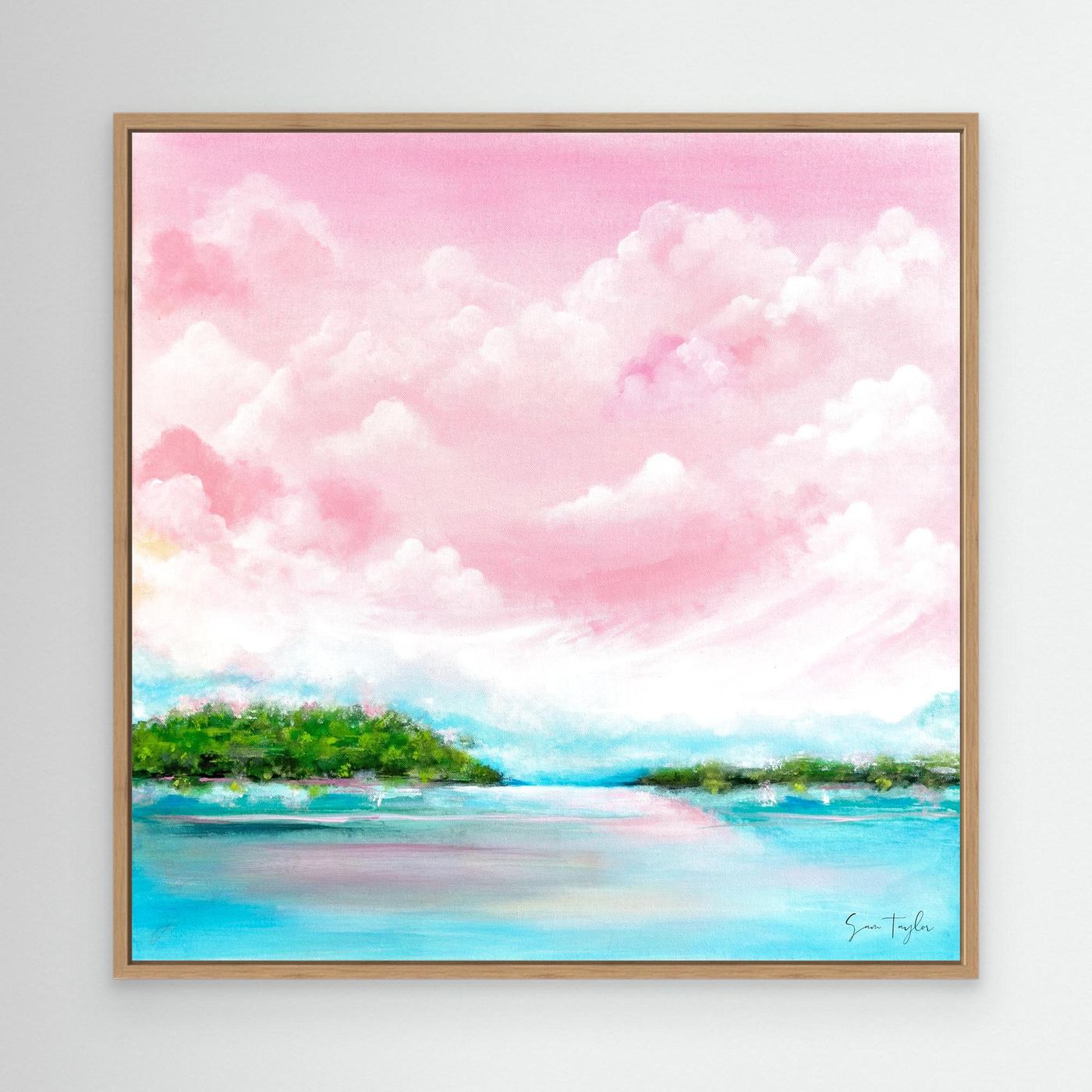 Where The Sky Softens - Canvas Art Print