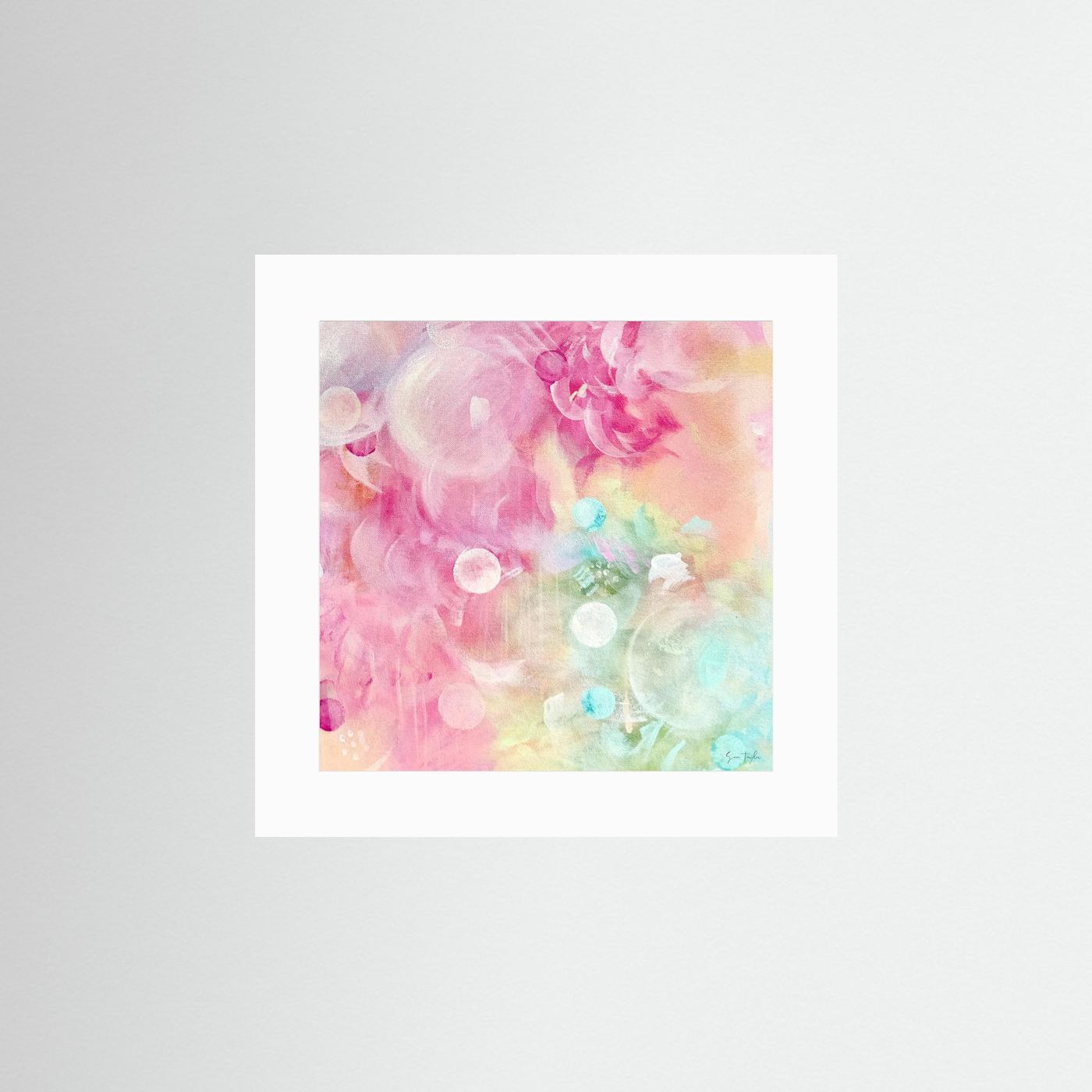 Summer Garden - Paper Art Print