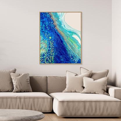 INTO THE BLUE - Canvas Print