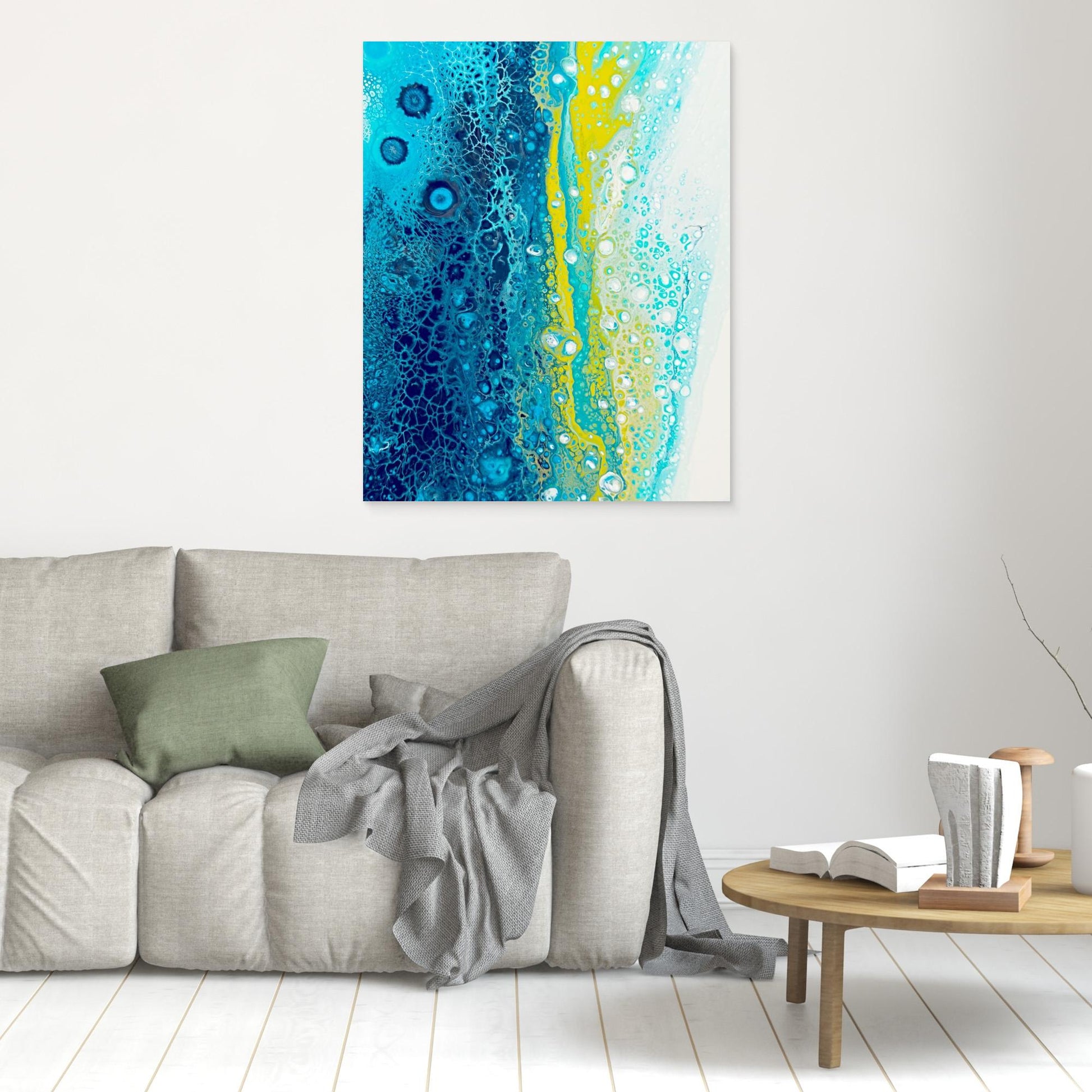 RISING CURRENT - Canvas Print