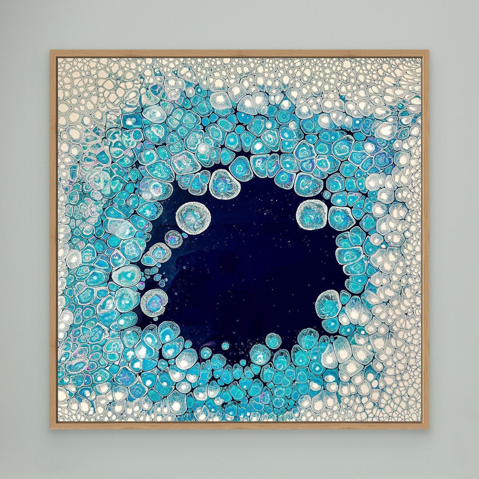 SYMPHONY OF SEA CELLS - Canvas Print