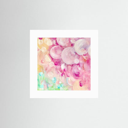 Gentle Garden - Paper Art Print