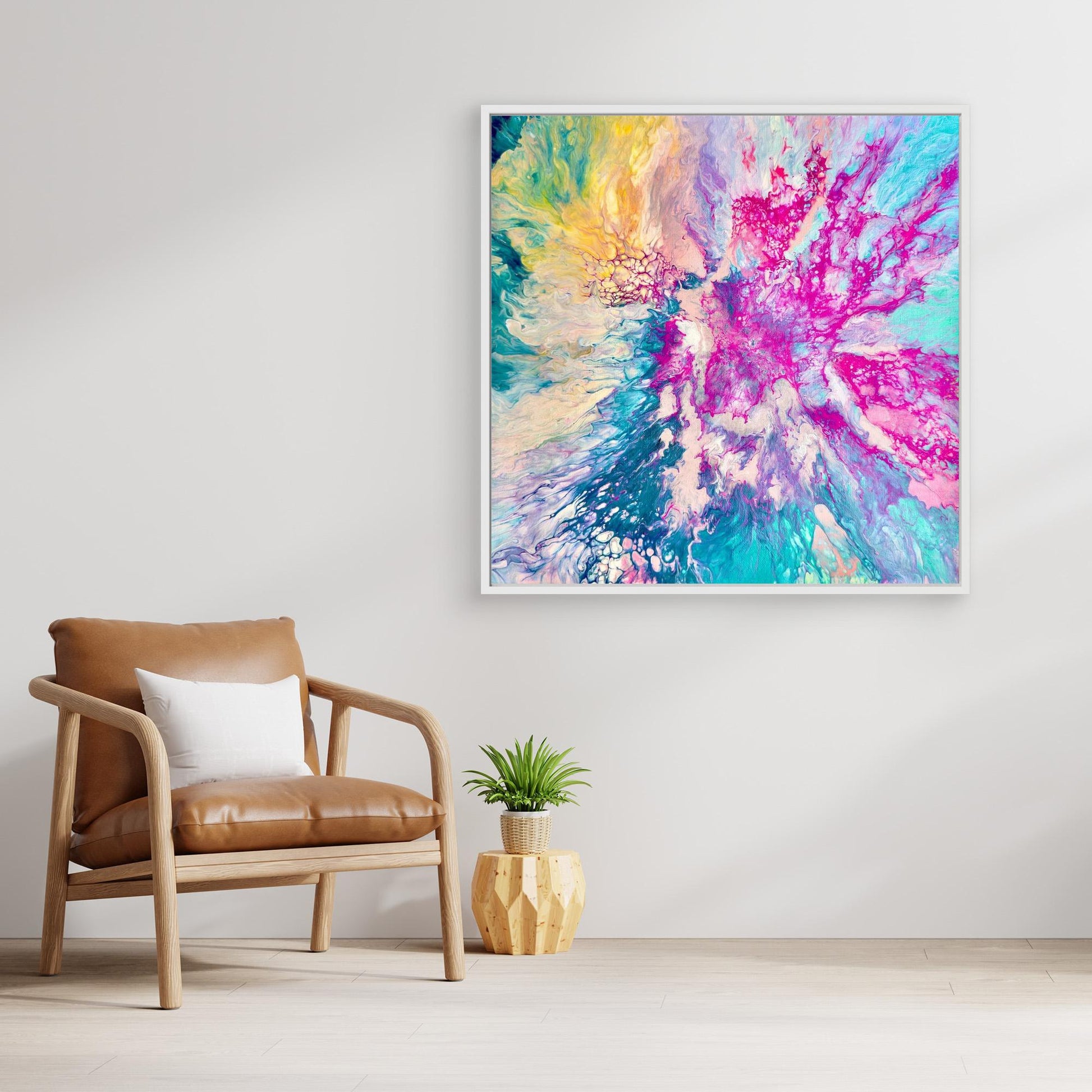 DREAMT IN MAGENTA - Canvas Print V2