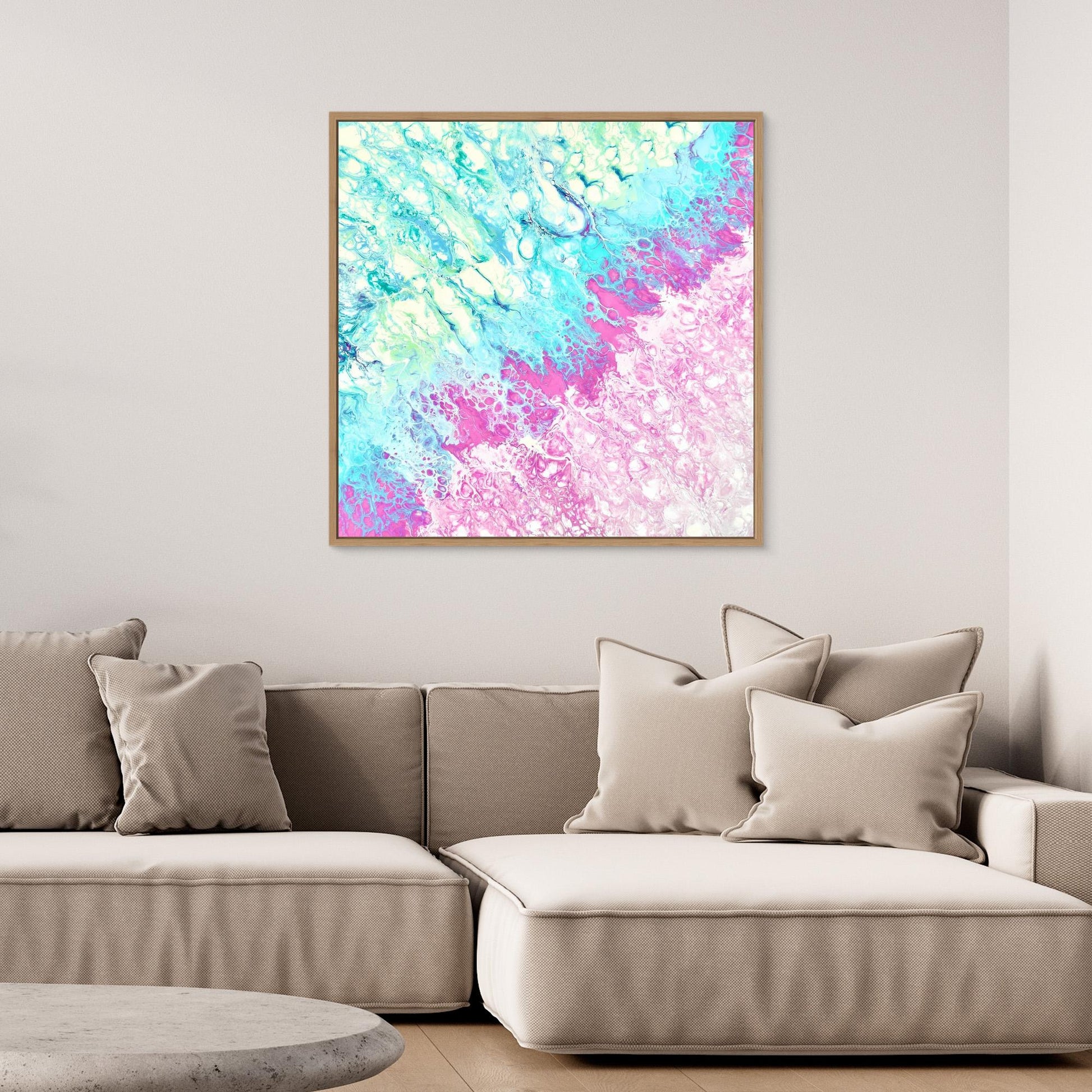 CHROMATIC DRIFT - Canvas Print 4