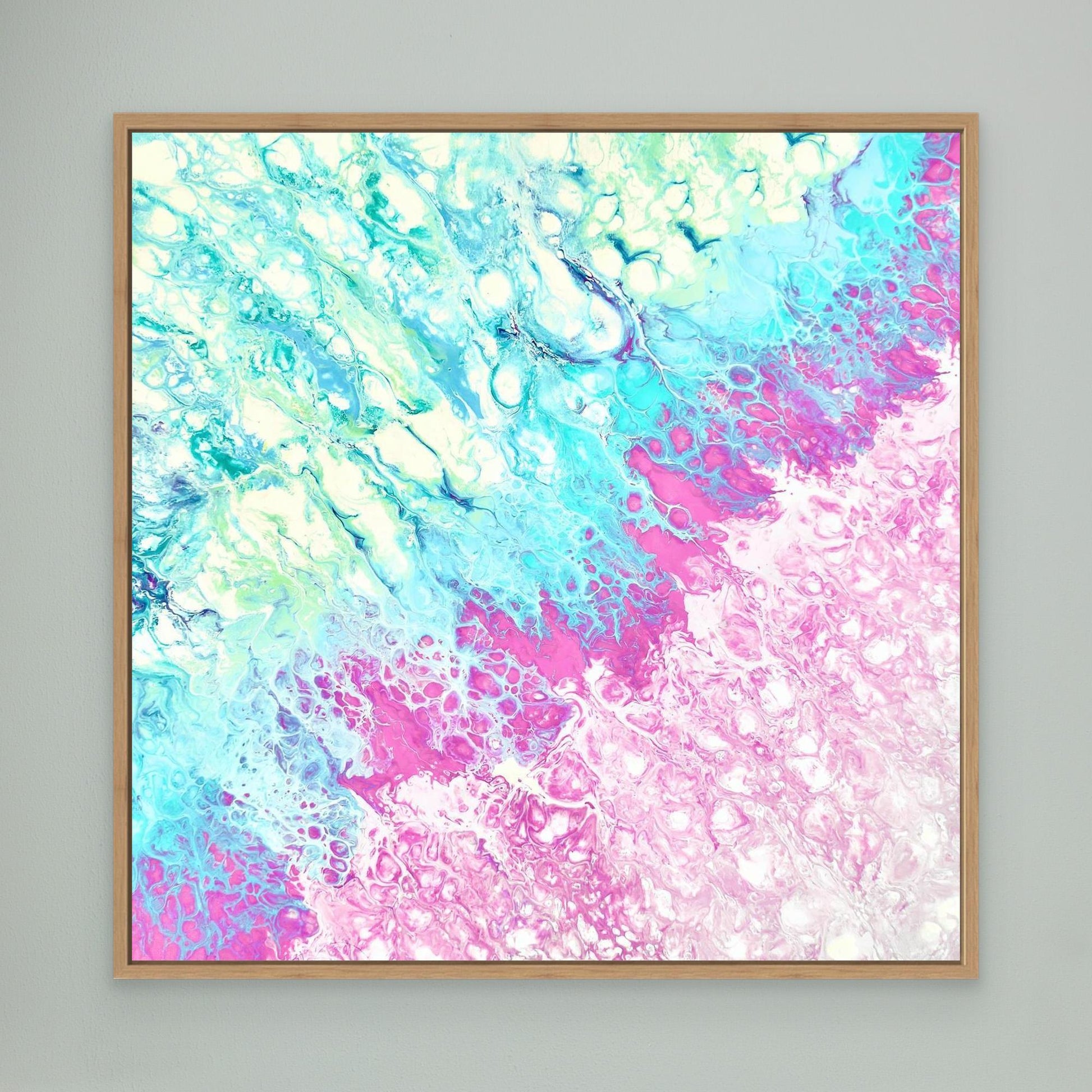 CHROMATIC DRIFT - Canvas Print 4