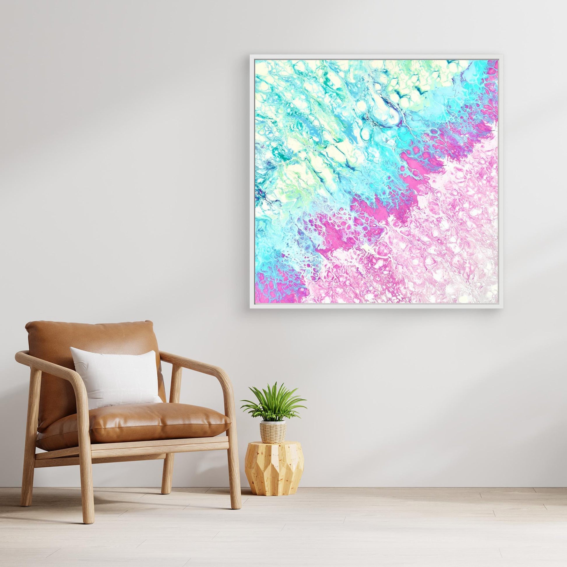 CHROMATIC DRIFT - Canvas Print 4