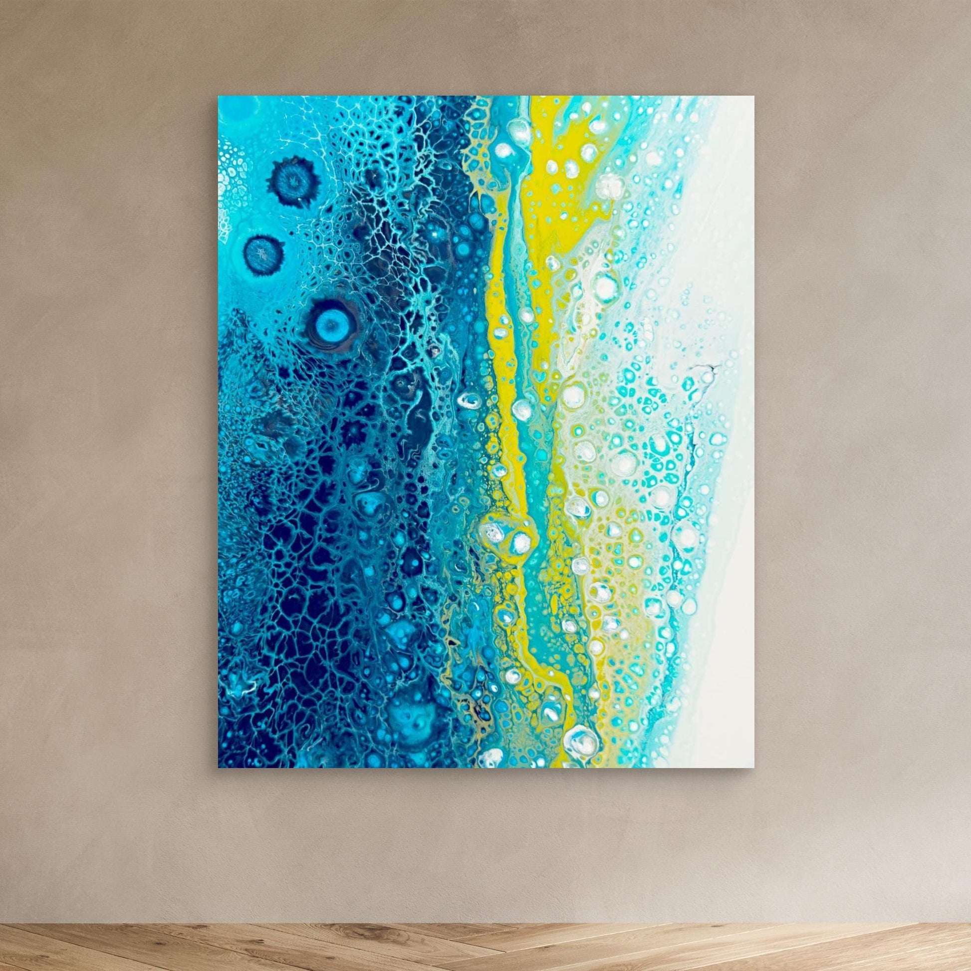 RISING CURRENT - Canvas Print