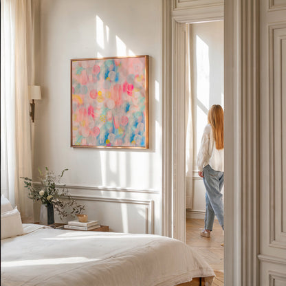 Colourful wall art for the home