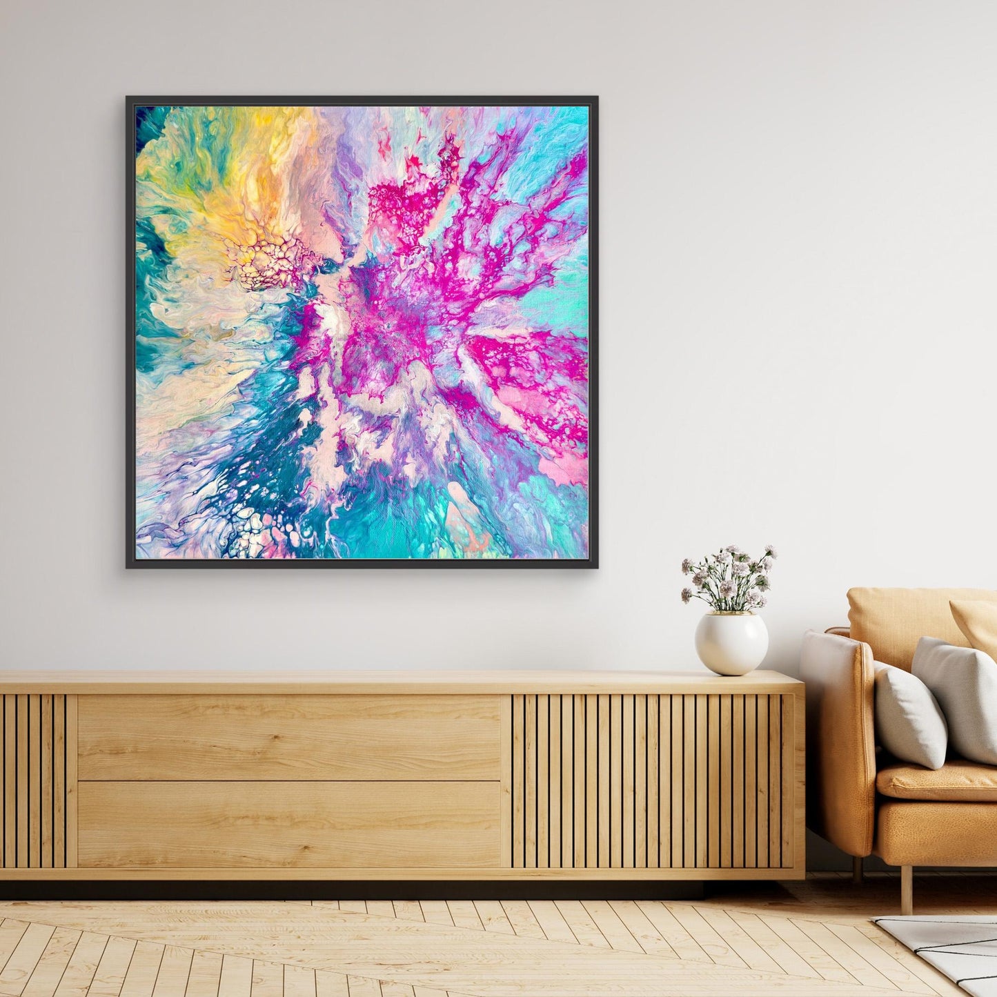 DREAMT IN MAGENTA - Canvas Print V2