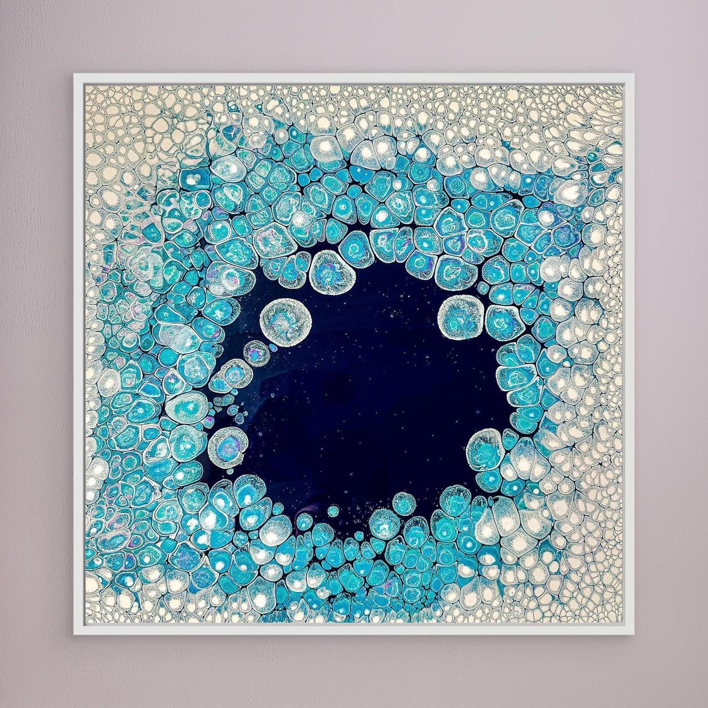 SYMPHONY OF SEA CELLS - Canvas Print